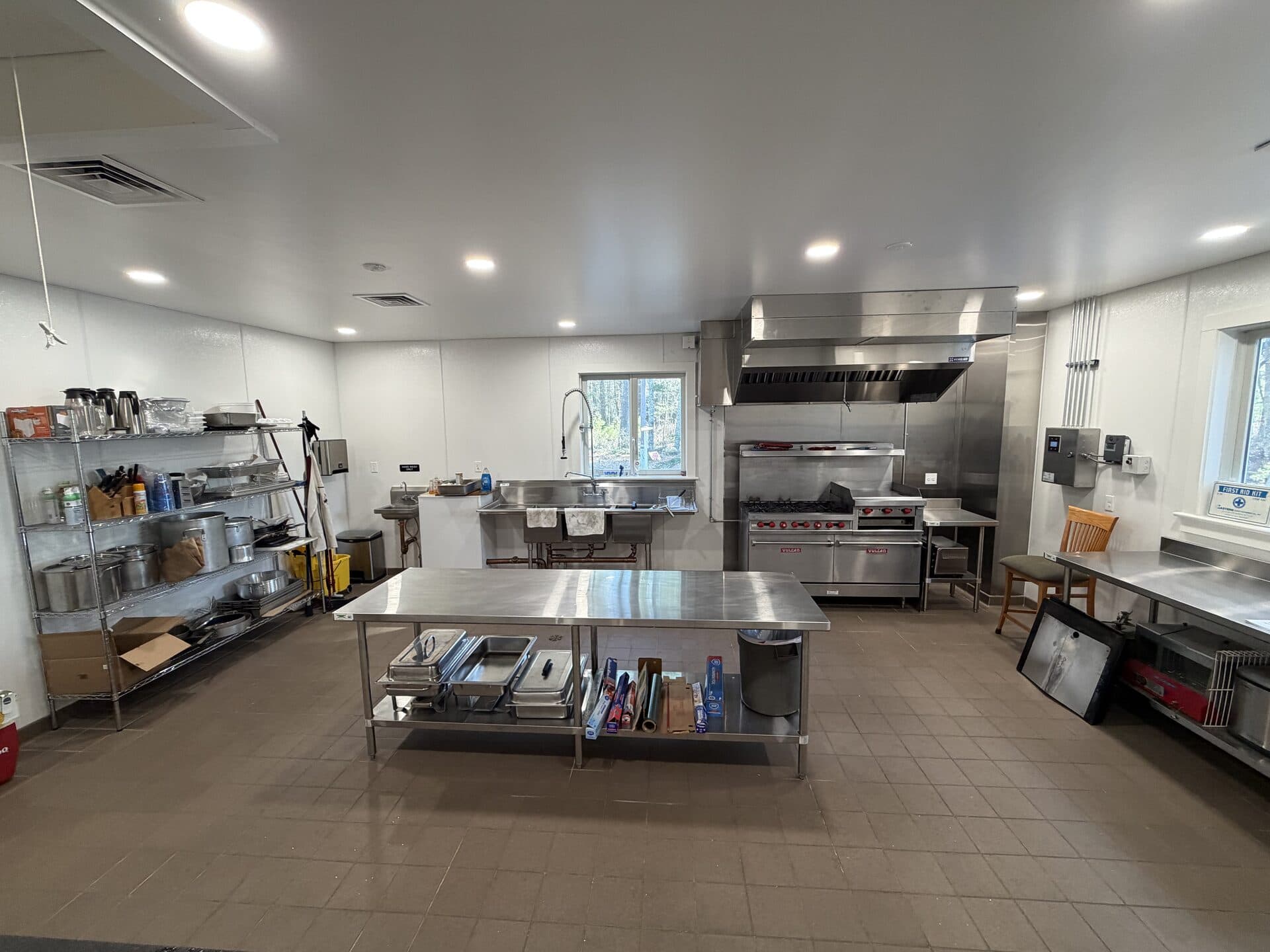 Lower Clubhouse Kitchen · prep station